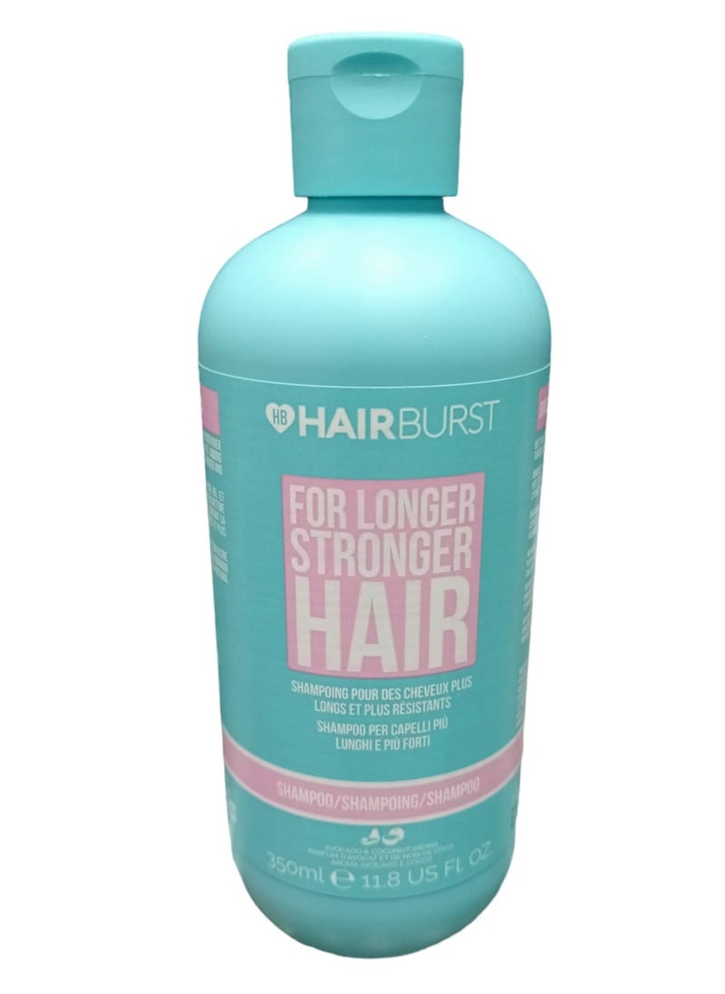 HAIR BURST Shampoo 350 ml to Increase Hair Growth and Improve Hair Quality  Free of Sulfates  Sulfates  Parabens and Silicones. 