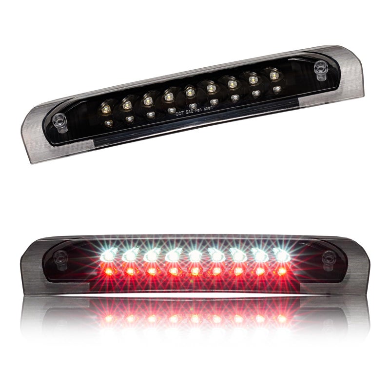 Cxdar Third 3rd Brake Light LED High Mount Stop Light Replacement for 2002 2003 2004 2005 2006 2007 2008 Dodge Ram 1500 20032009 Dodge Ram 2500 3500 Rear Center Cab Roof Tail Cargo Lamp