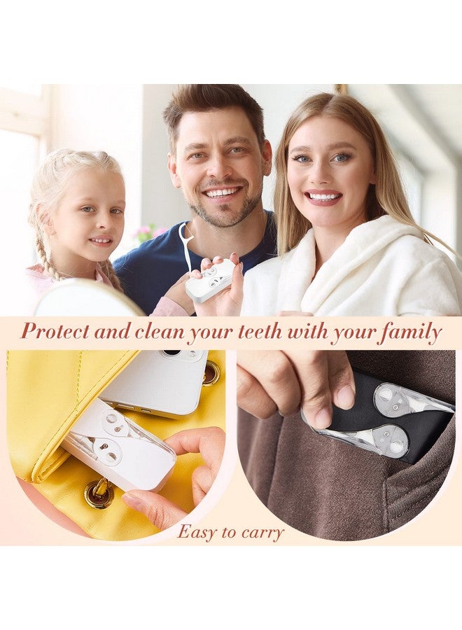 Tessco 4 Pcs Portable Floss Dispenser Travel Dental Floss Case Tooth Picks Flossers Refillable Floss Pick Dispenser Floss Pick Holder Travel Floss Organizer With Dental Floss For Women Men Teeth Cleaning - Image 5