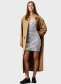 Calvin Klein Jeans Striped Bodycon Dress