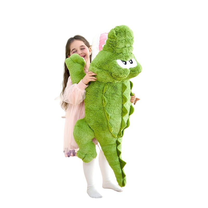 IKASA Giant Crocodile Stuffed Animal Plush ToysSoft Toy 30 Alligator Large Cute Huge Jumbo Big Size Kawaii Fluffy Fat PlushieGifts for Kids - Image 2