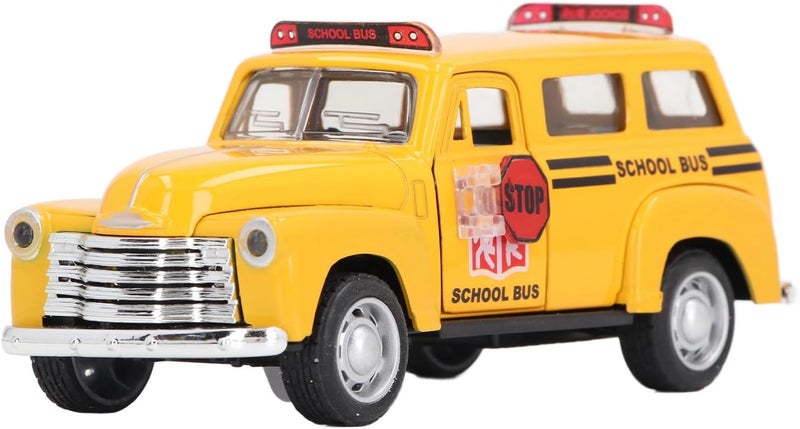 RIZGHWOY Alloy Pull Back Toy Car with Sound Light Effect, High Simulation Diecast Model Vehicle for Boys (Style 1) - Image 4