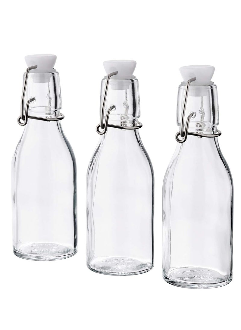 Ikea - Korken Bottle with stopper clear glass pack of 3 Bottles - Image 1