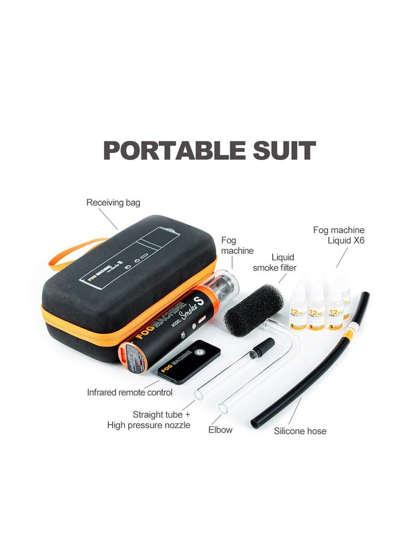 Excefore Portable Fog Machine,Portable Hand-held Fog Machine, Large Fog Volume Machine with Remote Control Outdoor Indoor Fogger Machine, Photography, Parties, Stage Effect, Weddings  - Image 5