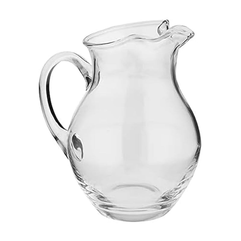 Mikasa Napoli Clear Glass Beverage Pitcher, 70 Ounce Capacity, Durable and Elegant Design for Serving Water, Iced Tea, or Cocktails - Image 1
