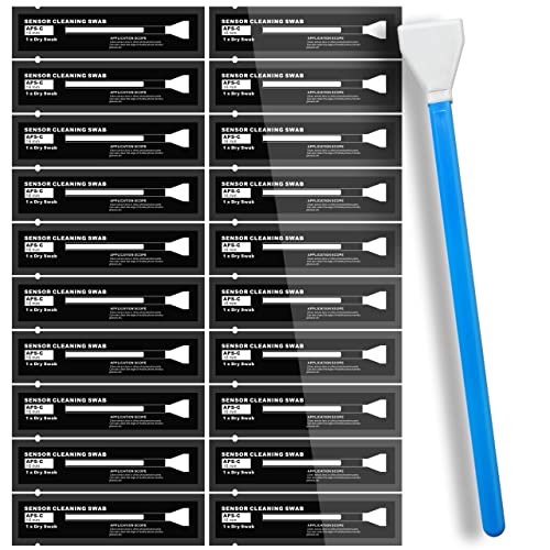 AAWipes Sensor Cleaning Swabs for APS-C Sensors of DDR DSLR or SLR Camera (20 Pack of 16 mm Sensor Cleaning Swabs) (HCS-16) - Image 1