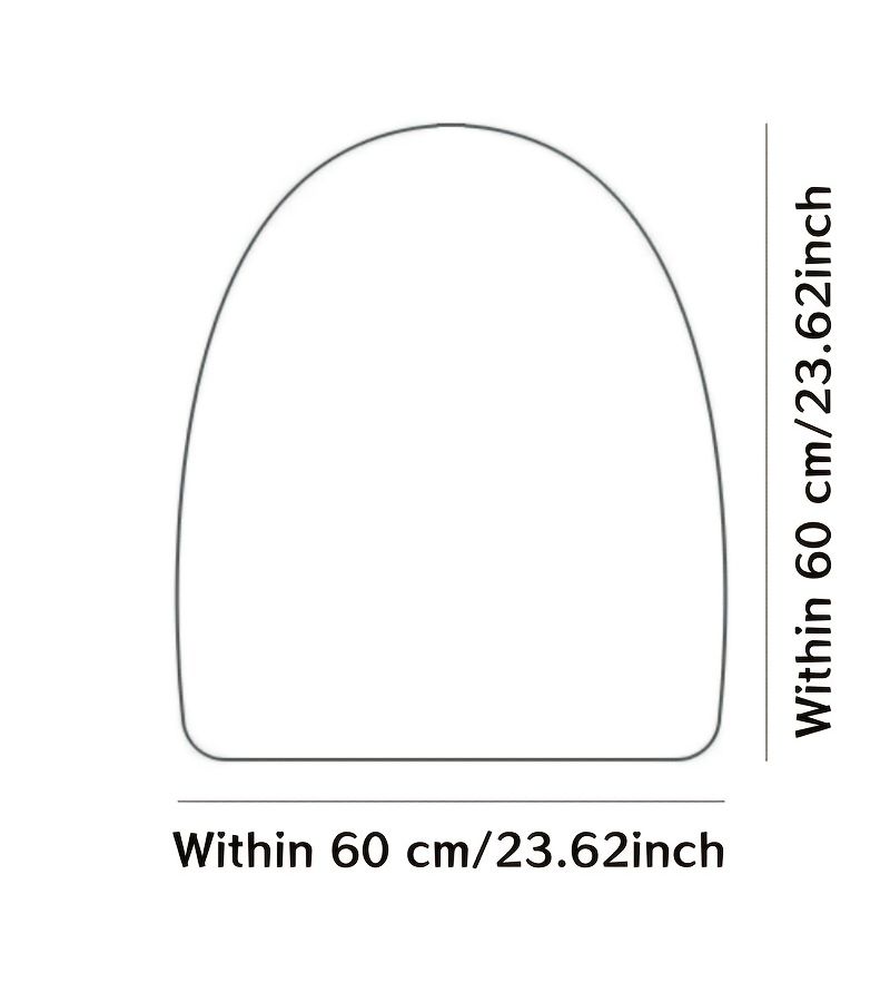 56pc Disposable Nonwoven Toilet Seat Covers for Travel Thickened Individually Wrapped - Image 2