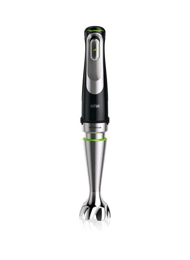 BRAUN Portable Hand Blender 1000W MQ7045X Silver/Black/Green - Image 5