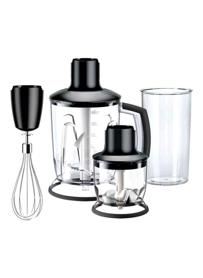 BRAUN Portable Hand Blender 1000W MQ7045X Silver/Black/Green - Image 2