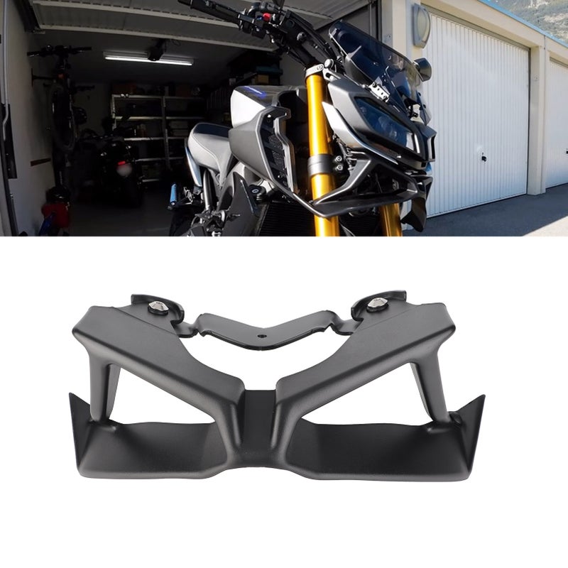 Motorcycle Naked Front Spoiler: For MT‑09 2017-2020, Rugged ABS & Iron Construction - Aerodynamic Wind Resistance Reduction, Stylish Fadeproof Wing for Motorcycle Modification Enthusiasts - Image 5
