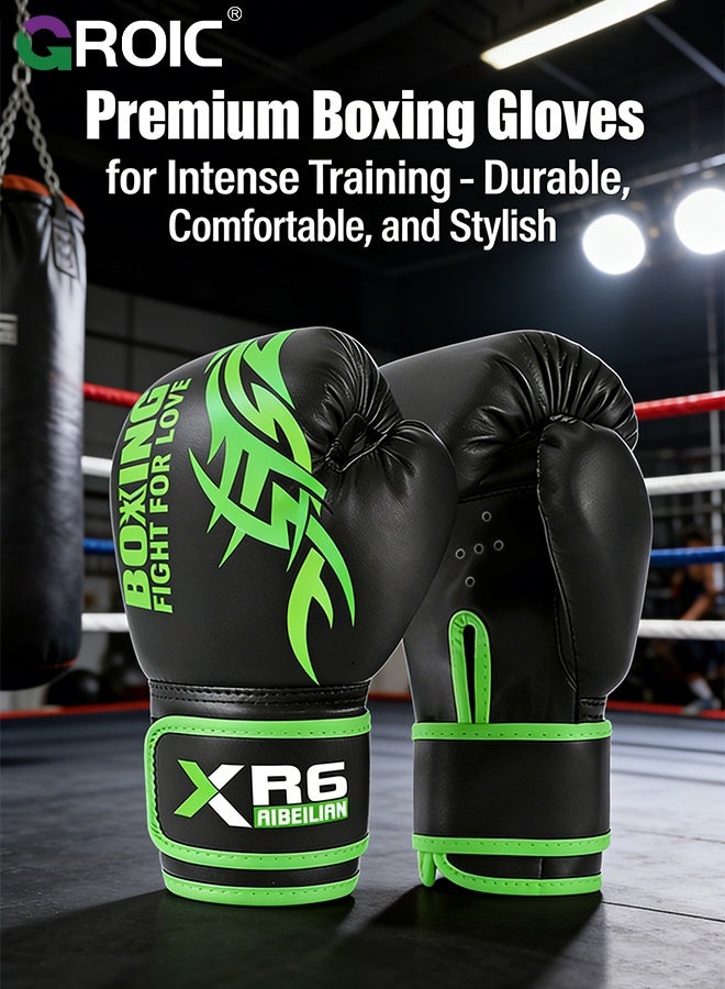 GROIC Kids Boxing Glove  6oz, Youth, Boys and Girls Training Sparring Gloves for Punching Bag, Kickboxing, Muay Thai, MMA, Gift for Kids - Image 5