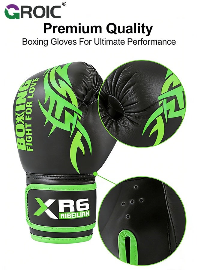 GROIC Kids Boxing Glove  6oz, Youth, Boys and Girls Training Sparring Gloves for Punching Bag, Kickboxing, Muay Thai, MMA, Gift for Kids - Image 3