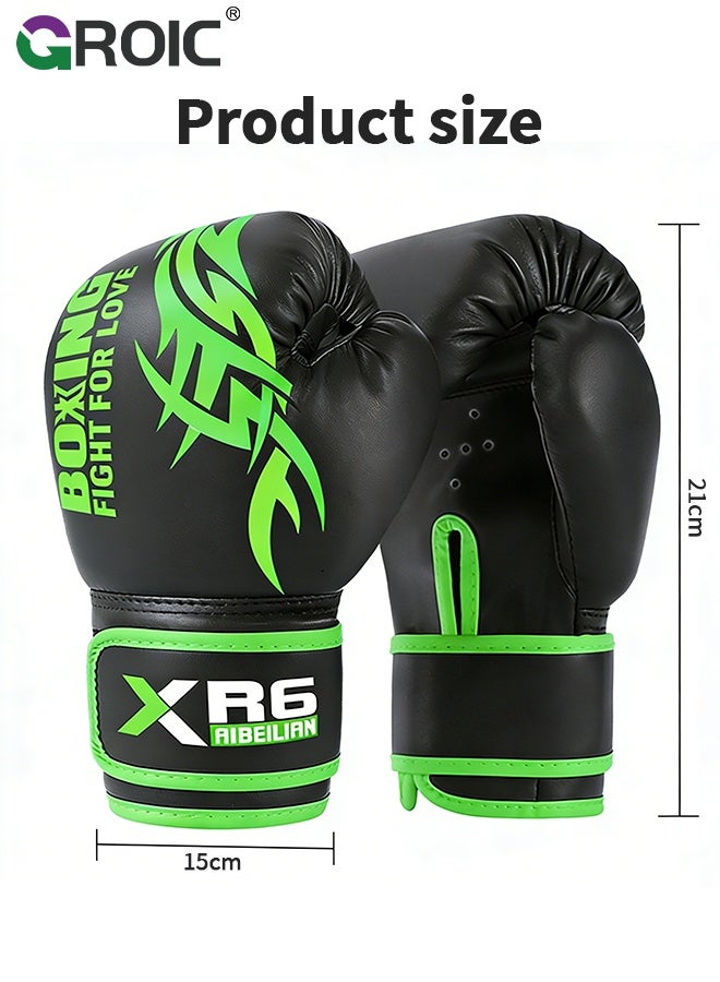 GROIC Kids Boxing Glove  6oz, Youth, Boys and Girls Training Sparring Gloves for Punching Bag, Kickboxing, Muay Thai, MMA, Gift for Kids - Image 4