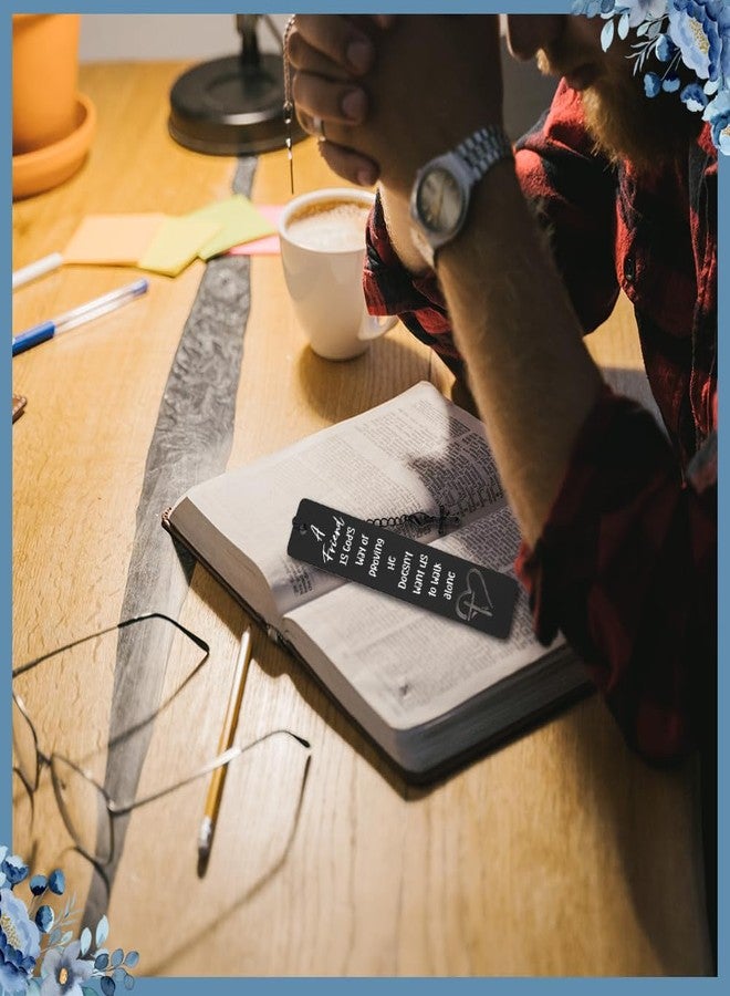 THRXOBN Inspirational Bookmarks Gifts for Friend, Cross Bookmark Gifts for Friend,Christian Gifts for Friend,Biblical Bookmarks Gifts for Friend, Baptism Gifts for Friend,WB112 - Image 3