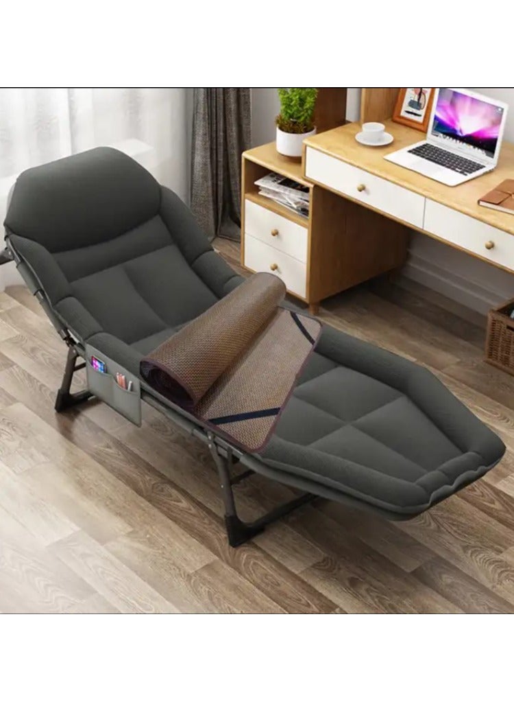 DubaiGallery Foldable Camping Mattress for Adults, Camp Bed, Folding Camping Bed, Sun Lounger, Camping Lounger, Folding Bed, Padded Camping Bed - Image 2