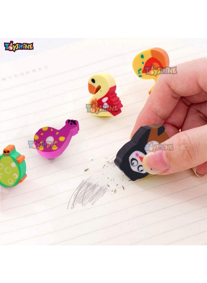 Toyshine Toyshine Pack of 30 (3 Pack) Numbers and Animals Theme Colorful Erasers for Children Party Favors, School Supplies, Birthday Return Gift for Boys Girls 3 4 5 6 Year Old  - Image 4