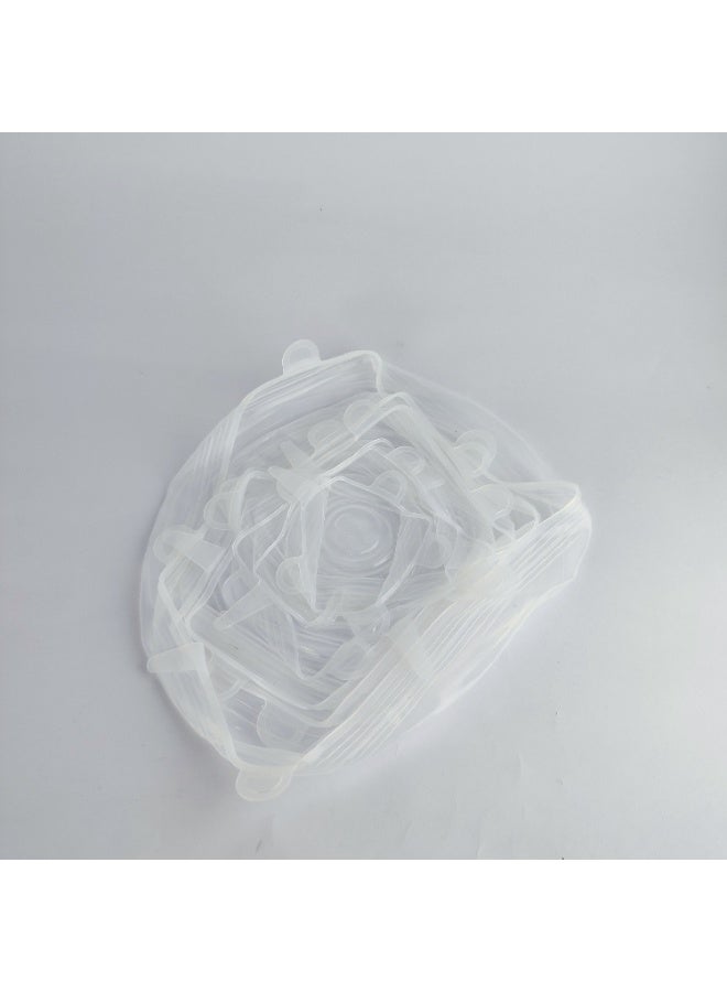 Set of 6 Stretchable Reusable Silicone Lids – For Kitchen & Food Storage - Image 3