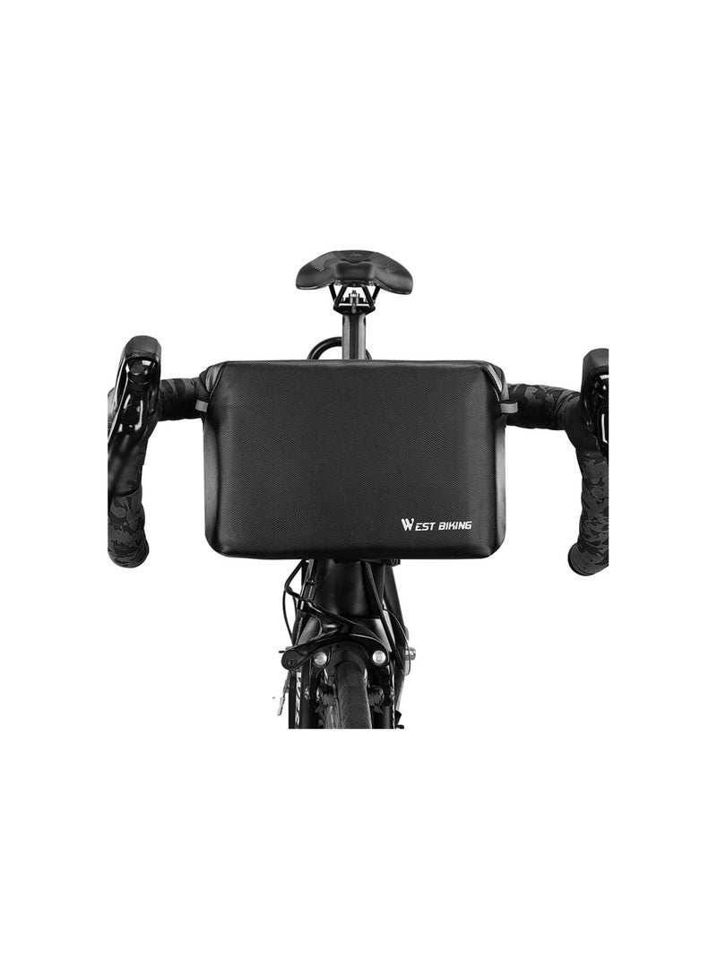 GGOOT Practical Bicycle Bag Multifunctional Bike Bag Scooter Bike Front Storage Bags Anti-Drop Wear-Resistant Cycling Bag Crossbody Bag Shoulder Chest Waist Bag  - Image 5