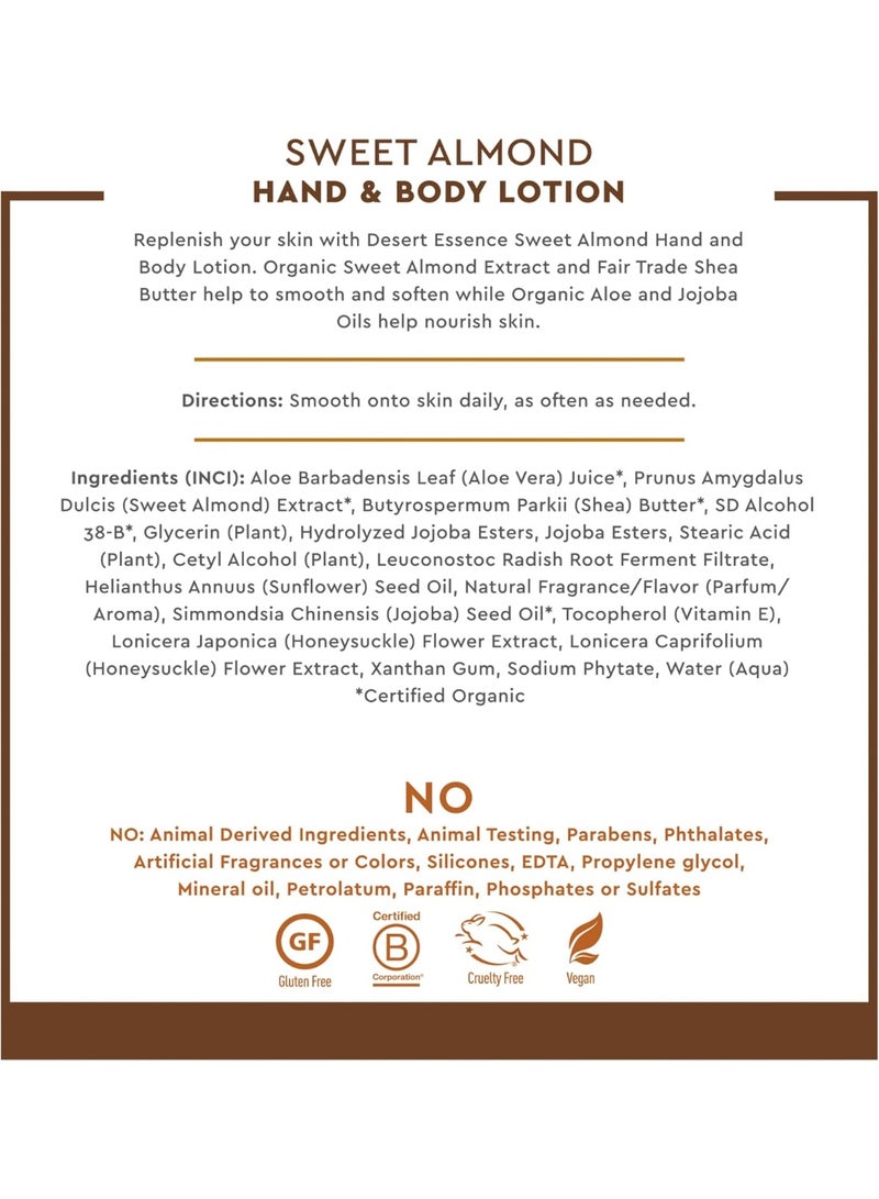 لوشن اللوز الحلو لتجديد بشرة اليدين والجسم 237 مل - Image 5