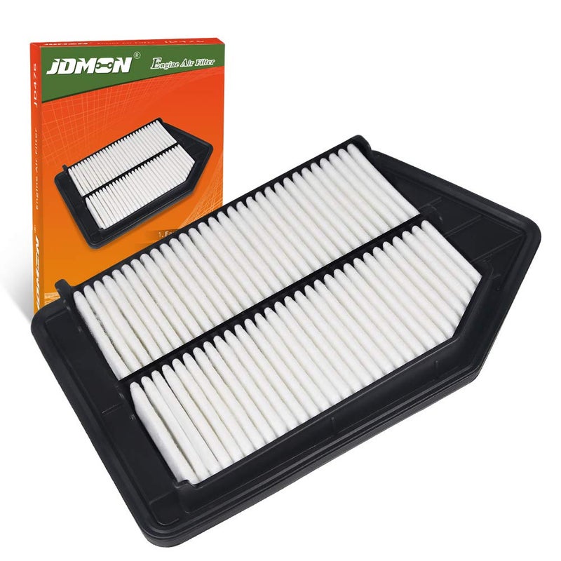 JDMON Compatible with Engine Panel Air Filter Honda Accord 20132017 Not for Hybrid Engine and 35 Liter Acura TLX 20152017 JD476 CA11476