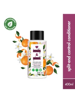 love beauty and planet Length And Strength Conditioner With Curry Leaves, Biotin And Mandarin 400Ml  - Image 1
