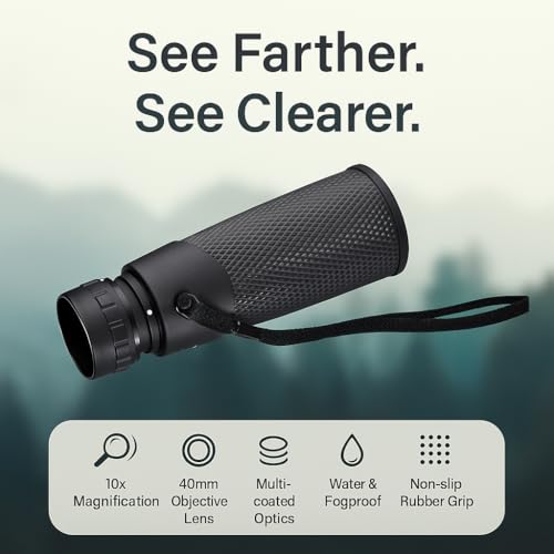 Barska 10x40 Blackhawk Waterproof Monocular - Image 2