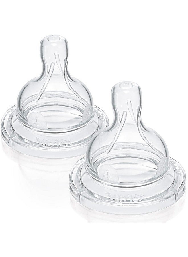 Avent Philips Avent Natural Response 3.0 Bottle Teat- 2 x Baby Bottle Flow 5 Teats for Newborn Babies, 6+ Months, BPA Free (Model SCY965/02) - Image 5