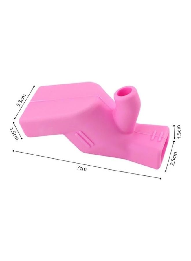 NIBEMINENT Silicone Kitchen Faucet Extender Pink - Image 2