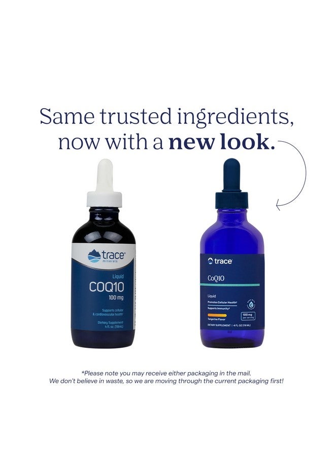 تراس مينيرالز معادن أثرية سائلة CoQ10 100 مجم - مكمل سائل لدعم صحة الخلايا ووظيفة الجهاز المناعي - مكمل طاقة الخلايا مع إنزيم Q10 والمعادن الأثرية الأيونية - 4 أونصة سائلة (24 وجبة) - Image 2
