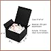 Mcfleet Black Gift Boxes with Lids 6x6x4 Inches 10 Pack Groomsmen Proposal Cardboard Craft Small Gift Box for Christmas Wedding Graduation Holiday Birthday Presents Packaging - Image 4