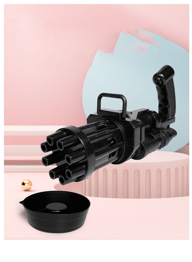 Excefore Bubble Machine Cool Toys Gift Hole Huge Amount Automatic Bubble Maker Kids Bubble Machine Outdoor Toys for Boys Girls Age 3+ Bath Toys for Indoor Outdoor Black - Image 2