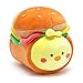 Anirollz Chickiroll Plush in Burger Outfitz Kawaii Stuffed Animal with Removable Costume Cute Squishy Plush Toy Gift for Girls Kids - Image 4