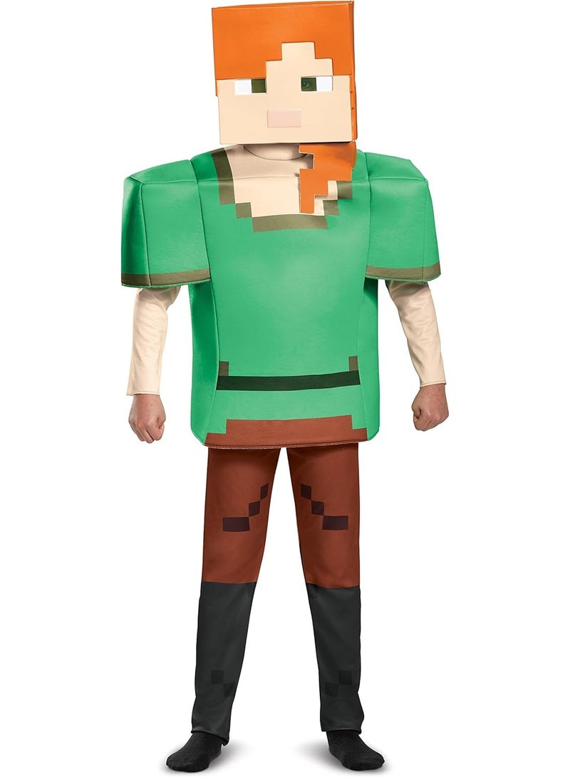 Disguise زي طفل ماينكرافت أليكس الفاخر 4-6 - Image 2