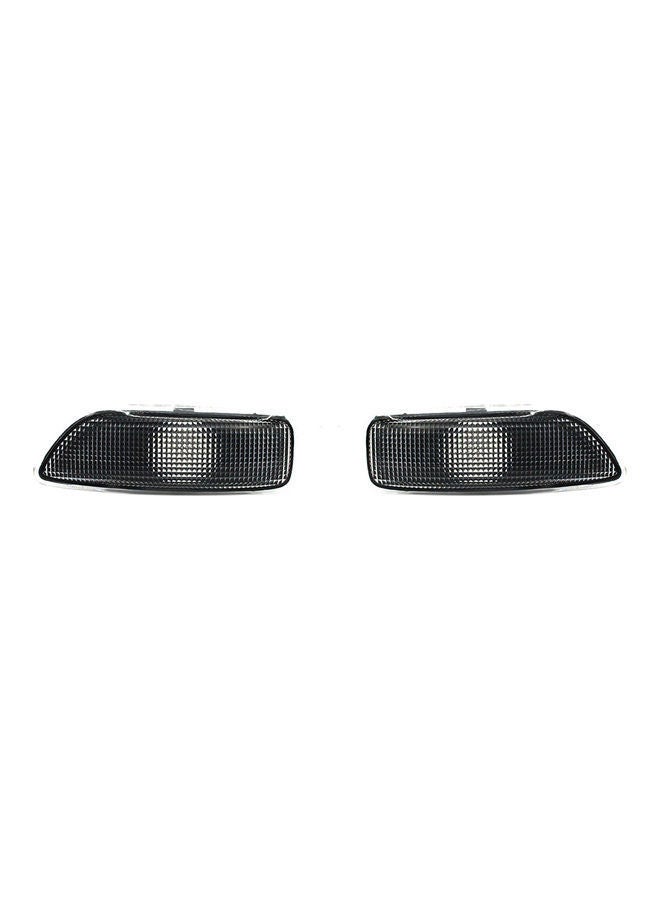 NIBEMINENT 2-Piece Replacement Fender Side Light For Volvo LVO S60 V70 S80 XC90  - Image 1
