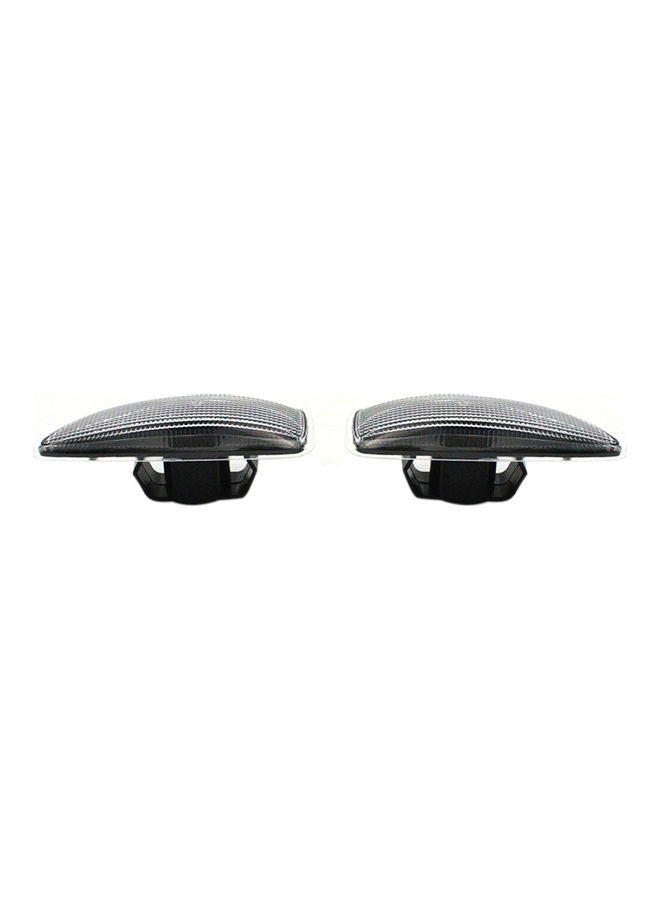 NIBEMINENT 2-Piece Replacement Fender Side Light For Volvo LVO S60 V70 S80 XC90  - Image 4