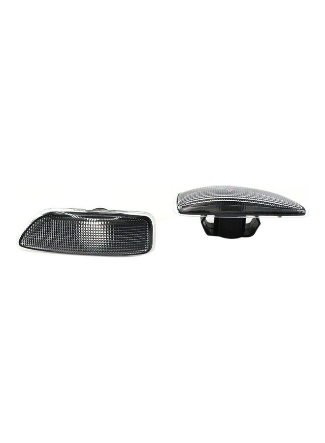 NIBEMINENT 2-Piece Replacement Fender Side Light For Volvo LVO S60 V70 S80 XC90  - Image 2