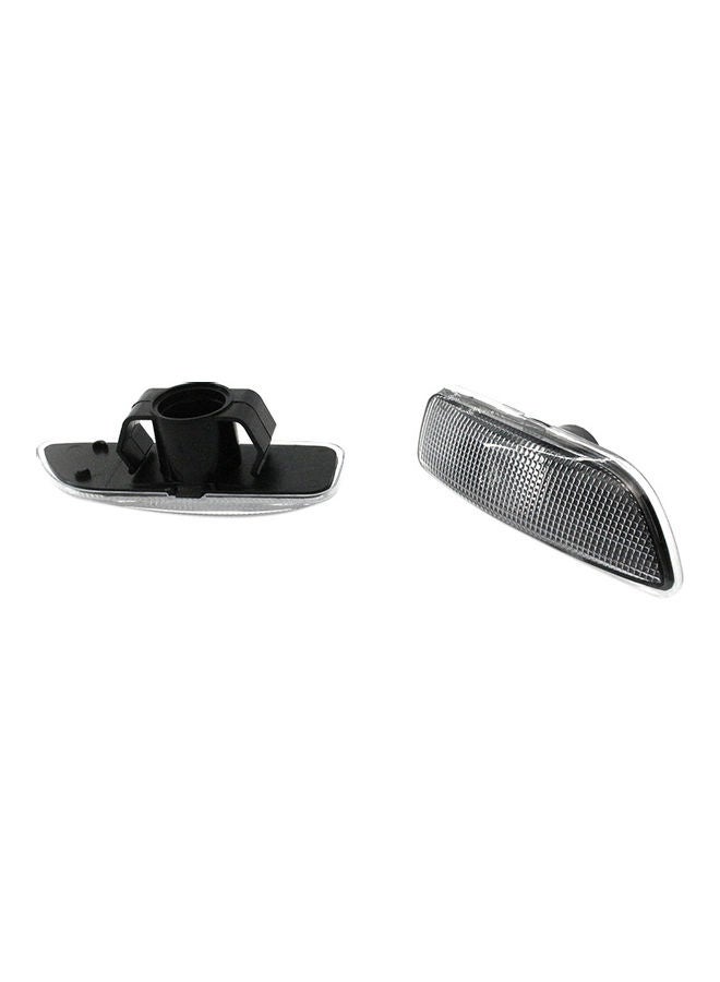 NIBEMINENT 2-Piece Replacement Fender Side Light For Volvo LVO S60 V70 S80 XC90  - Image 5
