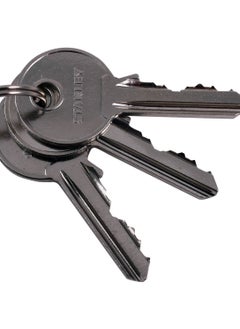 Stanley Stanley Padlock Brass 50mm long Shackle with 3 Keys  - Image 4