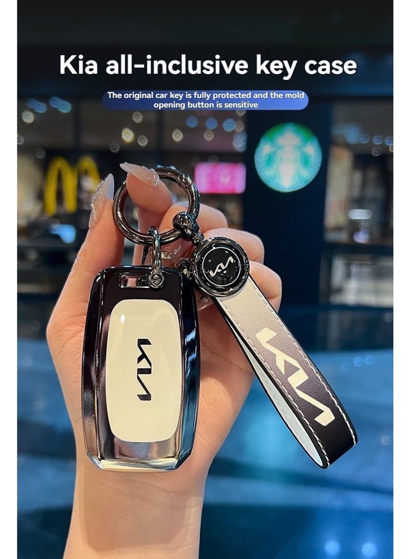 KIA High end boutique car key protection case suitable for Kia K3 Intelligent Run K5 K2 Proud Run Kx3 k4 kx5 kxcross Yi Run Huan Chi Kai Cool car key shell case - Image 3