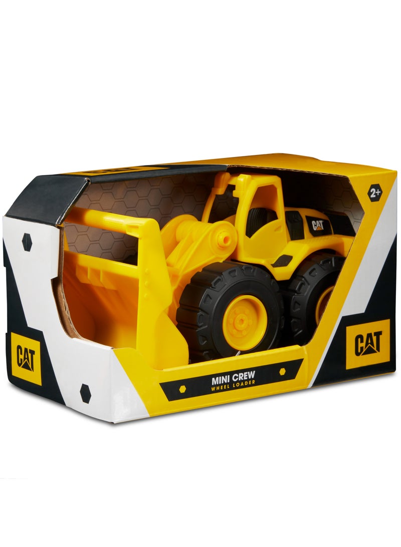 CATERPILLAR CAT Mini Crew Worker 7-Inches, Assorted 1 Piece (Style May Vary) | Dump Truck, Wheel Loader & Excavator | Push-Powered Vehicle | Construction Vehicle | Collectible Play Vehicle for Kids - Image 4