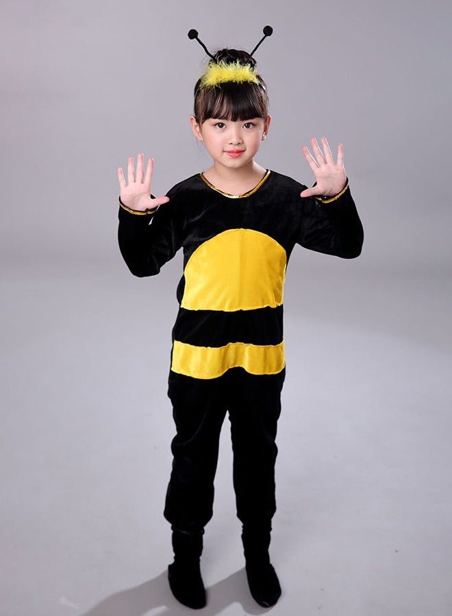 DUNISO Ant Costume Set for Kids, Animal Costume for Fancy Dress Up Cosplay, Role-Playing Sets Suitable For Boys and Girls,Birthday Carnival Party Performance Prop，Suitable For Children With A Height Of 115-124cm  - Image 3