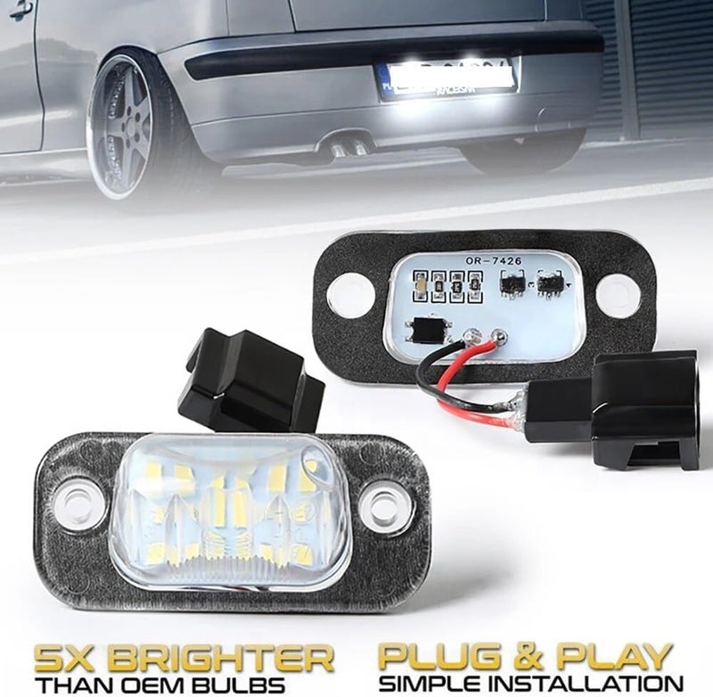 QASULER LED License Plate Light for VW and Seat Models - Image 2