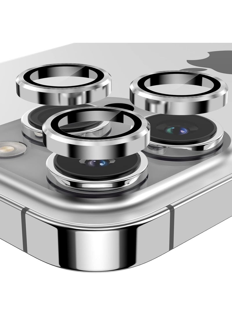 ACLIX iphone14 pro/ 14promax camera lens protector silver - Image 1