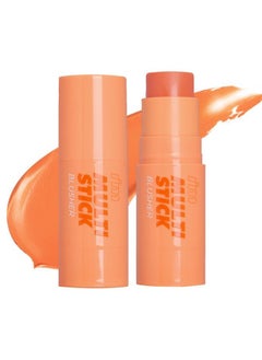 I'M MEME Blusher - I'm Multi Stick 002 Coral | Easy Blendable Cream Blush for Natural Look, Multi Blush Stick for Cheek Tint, Face Contour Makeup, and Face Blush, Suitable for Beginners and All Ages  - Image 1