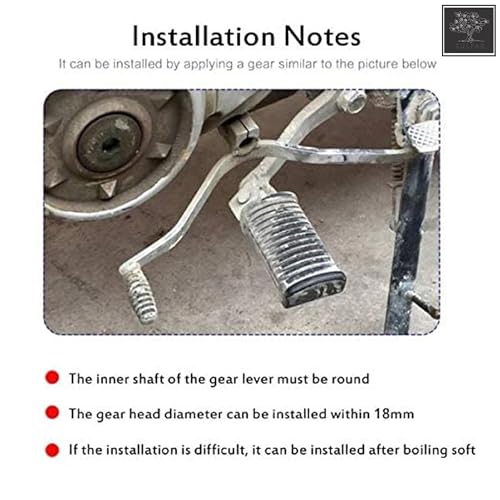 Sulfar Universal Motorcycle Shift Gear Lever Pedal Rubber Cover Shoe Protector Peg Toe Gel Sleeve (Black) 2 Pcs - Image 4