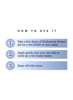 Enchanteur Vivacious Perfumed Shower Gel Infused with Fine Fragrance 250ml  - Image 5