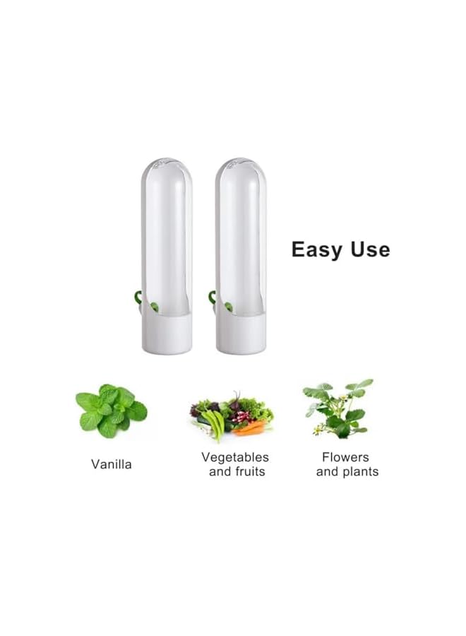 Green Tiger Herb Saver for Refrigerator Fresh Herb Keeper Storage Container with Herb Cutter Extends Freshness of Cilantro Mint Parsley Asparagus&Greens for 2-3 Weeks Preservation Bottle (25 * 6.5cm) - Image 3