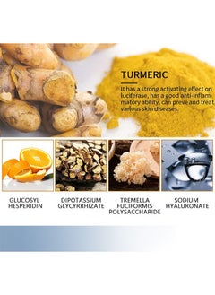 DR.MIDER Turmeric Face Cream Moisturizing Skin Brightening with Natural Turmeric, Dark Spot Remover for Face and Body, Turmeric Cleanses the Skin, Fights Acne, Anti-Aging and Evens Tone  - Image 3