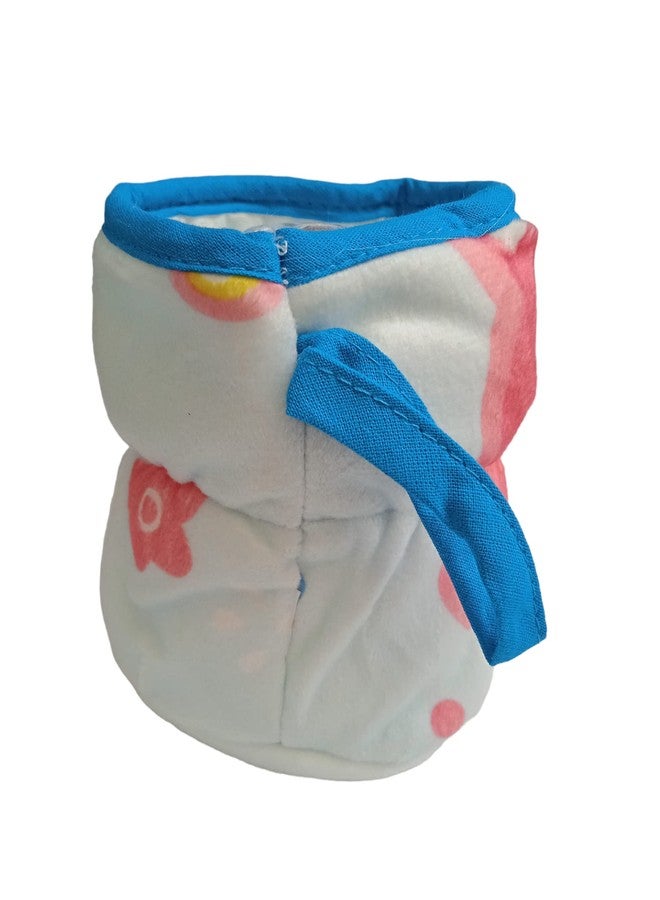Aplam Chaplam Bottle Cover for Philips Avent/Wide Neck/Narrow Neck Feeders Soft Plush Stretchable Baby Feeding Bottle Cover with Easy to Hold Strap (120ml, 125ml, 140ml, 150ml- Pack of 3) - Image 5