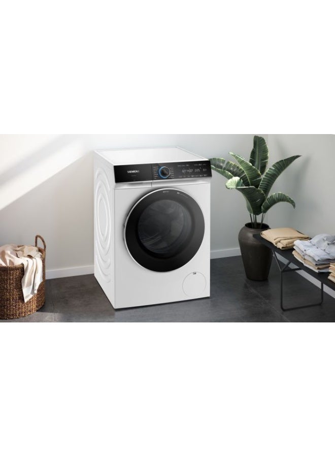 SIEMENS WG44B2A0GC  Home Connect iQ700 9kg Front Load Washing Machine,1400 RPM, i-Dos Automatic Dosing, SpeedPack XL, Stain Removal, Anti-Vibration 9 kg WG44B2A0GC White - Image 2